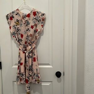 The Jack by BB Dakota Ok Cupid midi pink floral is your go-to for everything.